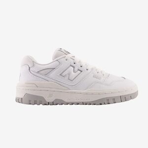 New in Box New Balance 550s, All white with gray sole